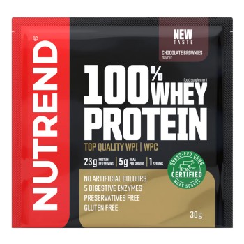 100% Whey Protein Nutrend Proteine Siero del Latte 1000g Chocolate Brownies
