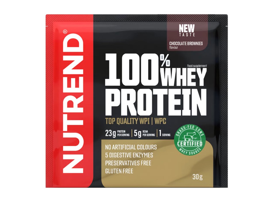 100% Whey Protein Nutrend Proteine Siero del Latte 1000g Chocolate Brownies