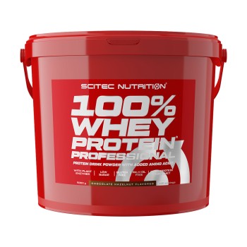 100% Whey Protein Professional Scitec Nutrition 5kg Cioccolato Nocciola