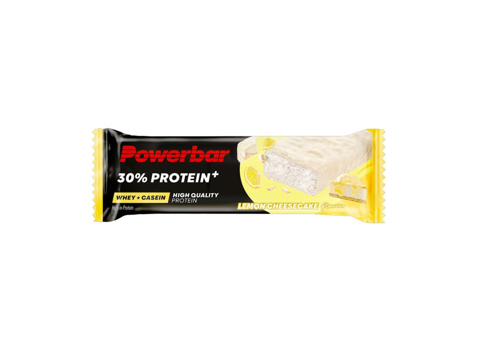 30% Protein Bar Powerbar 55g Barretta Proteica Cheescake al Limone