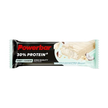 30% Protein Bar Powerbar 55g Barretta Proteica Vaniglia Cocco