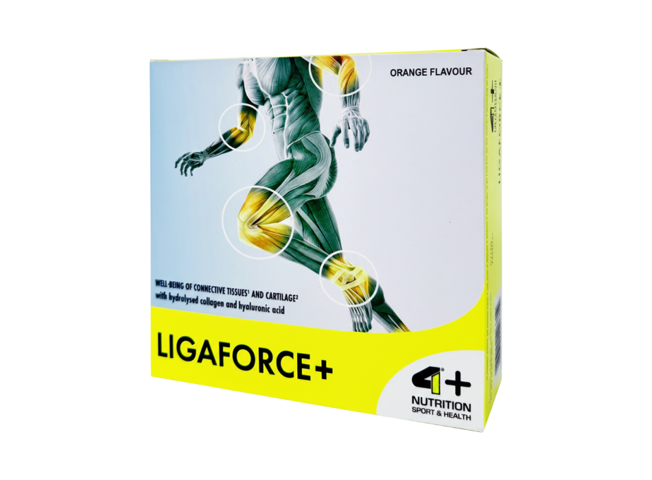 4-Ligaforce 4+ Nutrition integratore tendini legamenti collagene 14 bustine