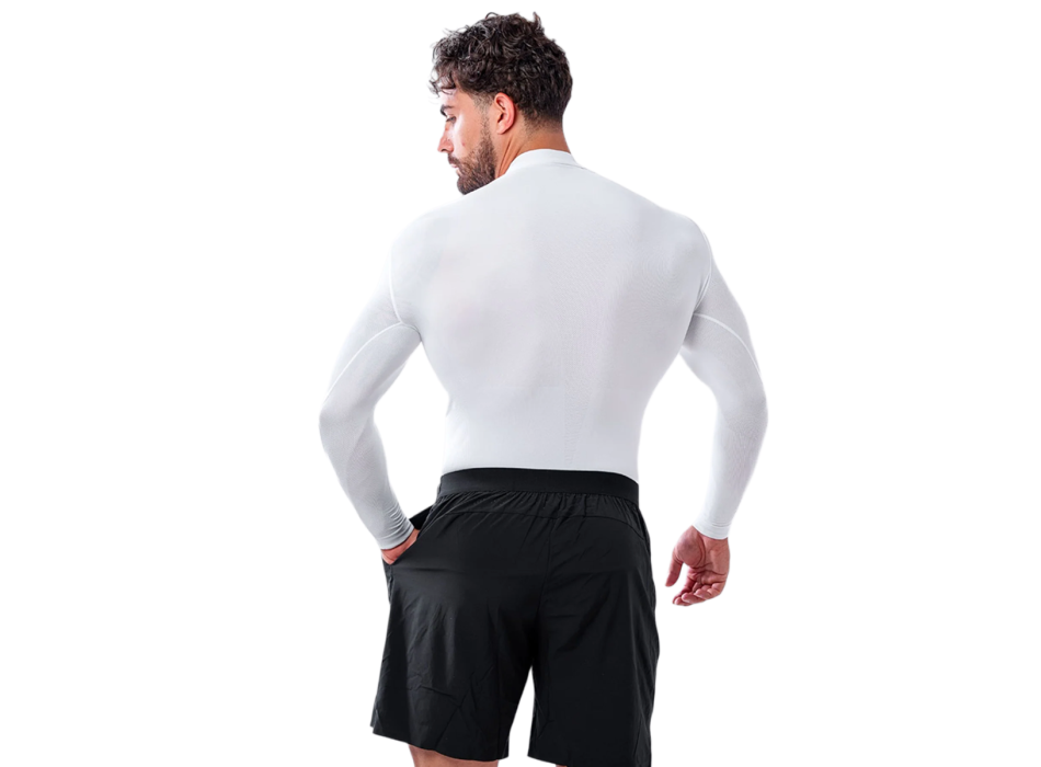 Air Long Bombafit t-shirt Bianco