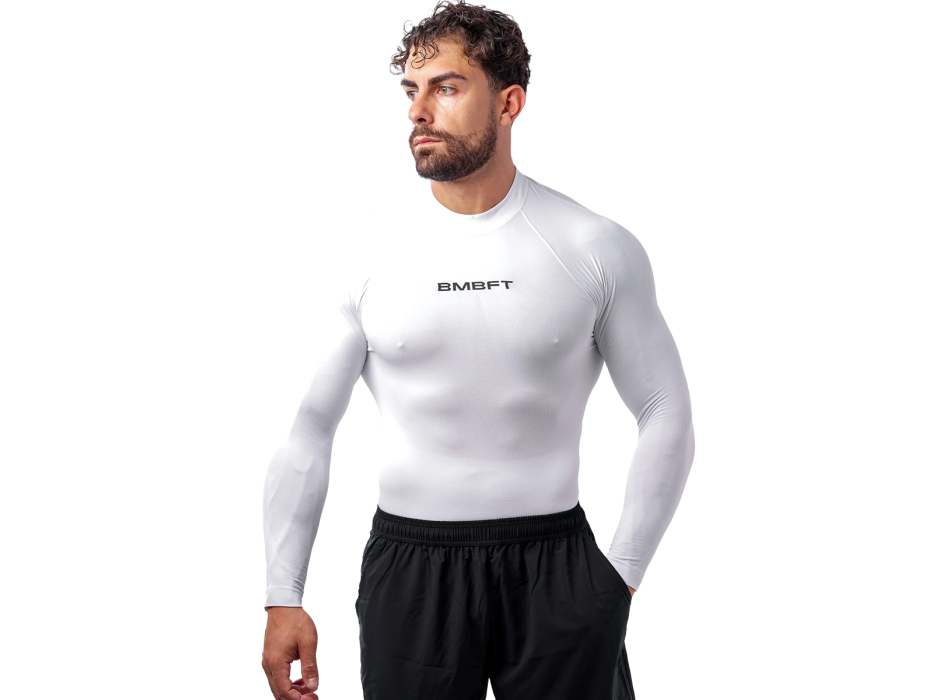 Air Long Bombafit t-shirt Bianco
