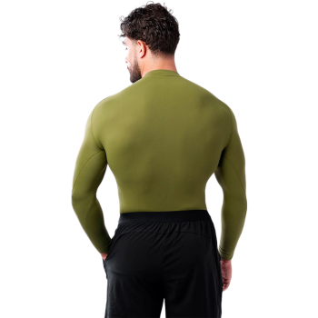 Air Long Bombafit t-shirt verde militare