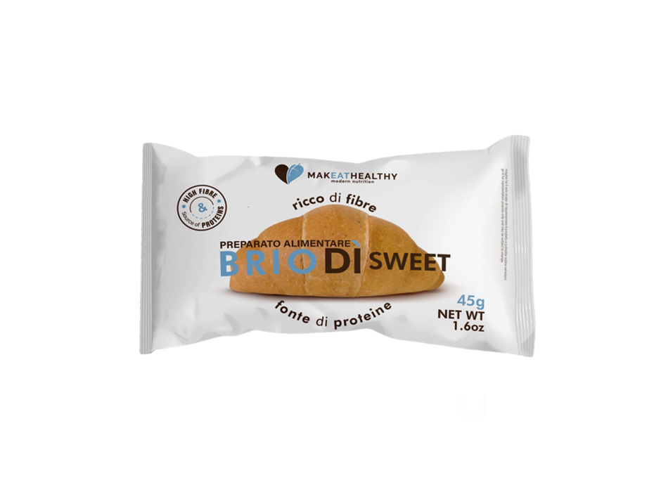 ALT TEXT: Briodì Makeat brioche chetogenica artigianale low carb 45g