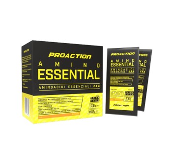 Amino Essential Pro ProAction 20 bustine Amminoacidi Essenziali EAA Arancia 