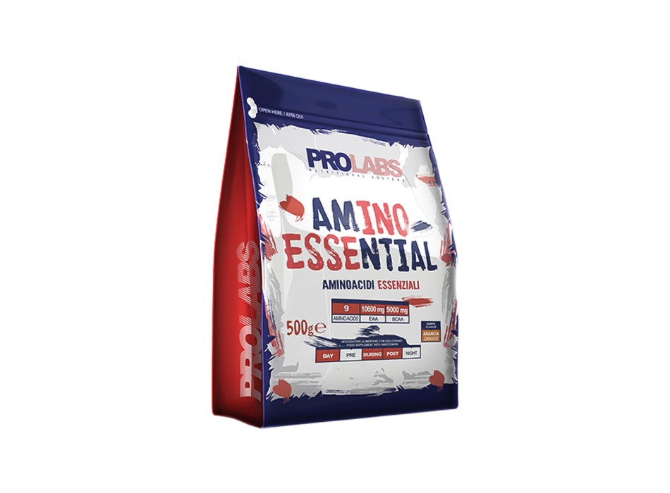 Amino Essential Prolabs aminoacidi essenziali 500g Arancia