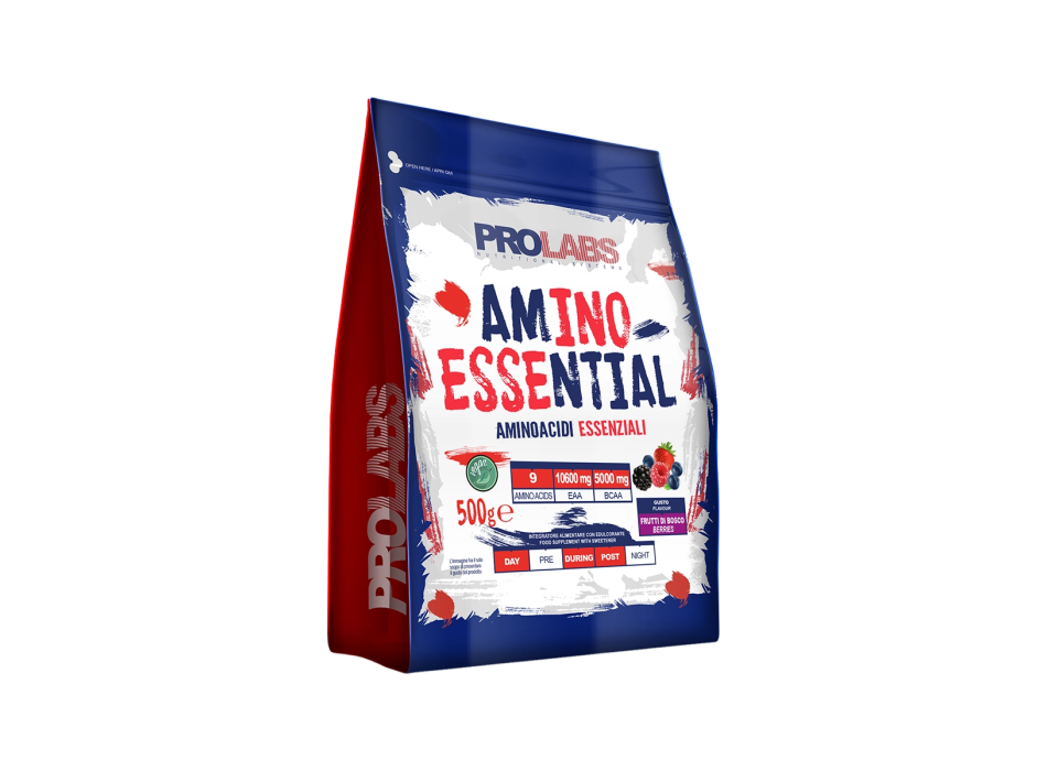Amino Essential Prolabs aminoacidi essenziali 500g Frutti di Bosco