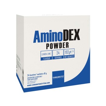 AminoDEX Powder Yamamoto Nutrition aminoacidi essenziali EAA 24 bustine Limone