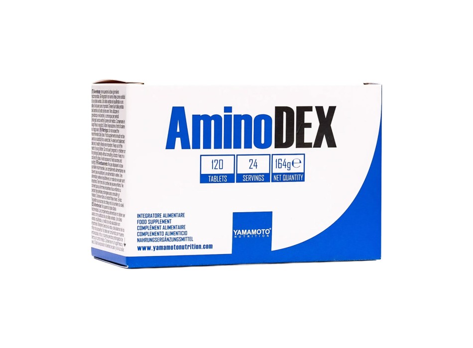 AminoDEX Yamamoto Nutrition integratore aminoacidi essenziali EAA 120 compresse