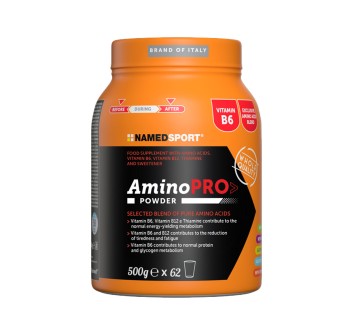 AminoPRO Namedsport integratore pool aminoacidi BCAA EAA polvere 500g