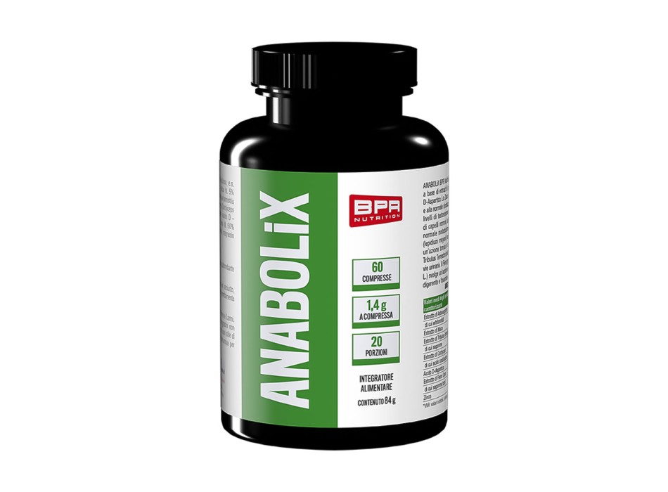 Anabolix 60 compresse BPR Nutrition integratore tonico stimolante testosterone