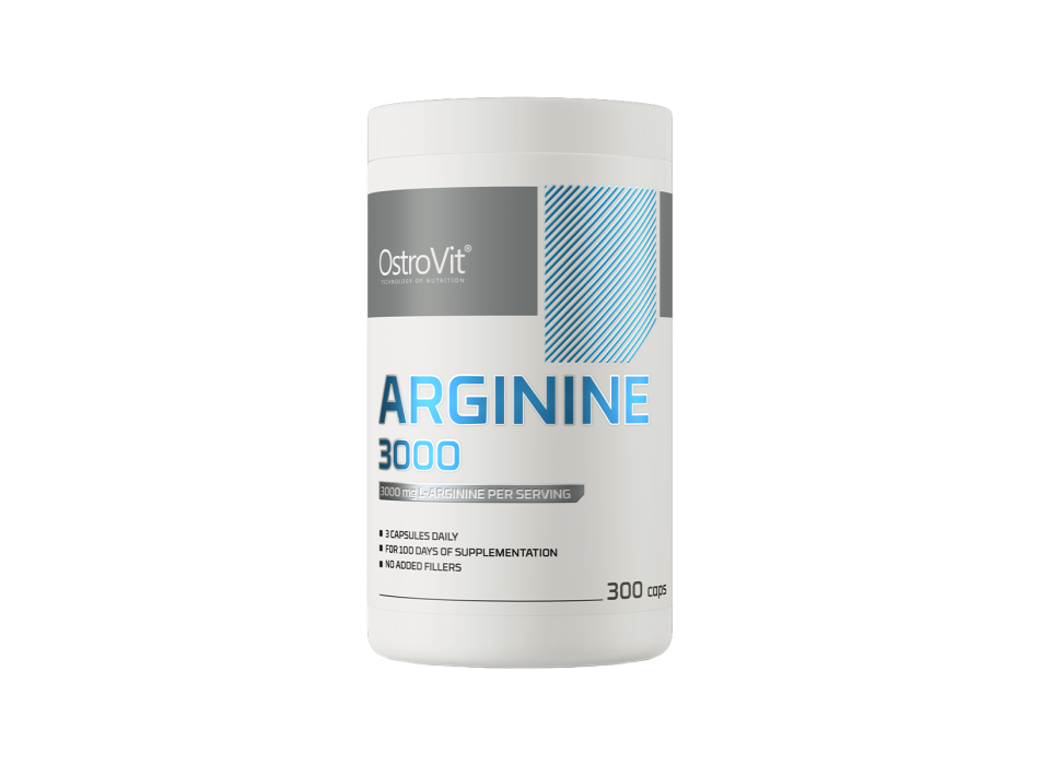 Arginina 3000 mg OstroVit integratore aminoacidi L-arginina 300 capsule