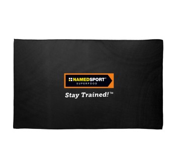 Asciugamano Named Towel Nero NamedSport 100% Cotone per Palestra e Fitness