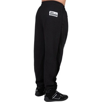 Augustine Pantaloni Da Allenamento Old School Gorilla Wear pantaloni Nero