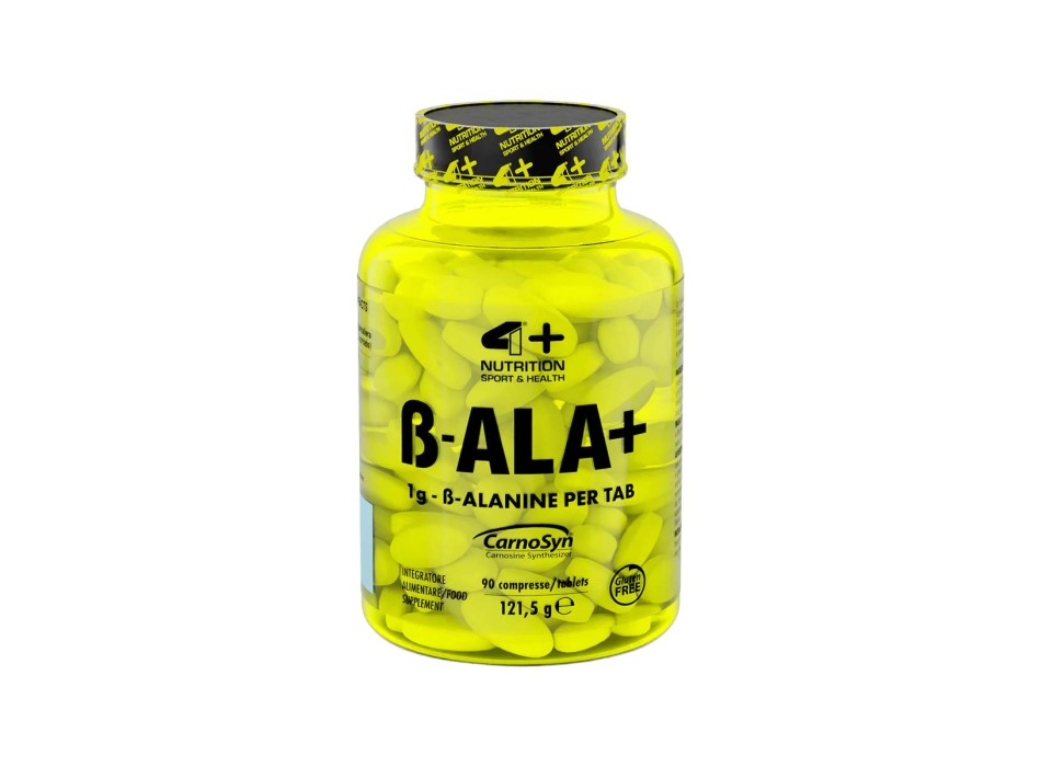 B-ALA+ - Integratore di Beta alanina in compresse 4+ NUTRITION