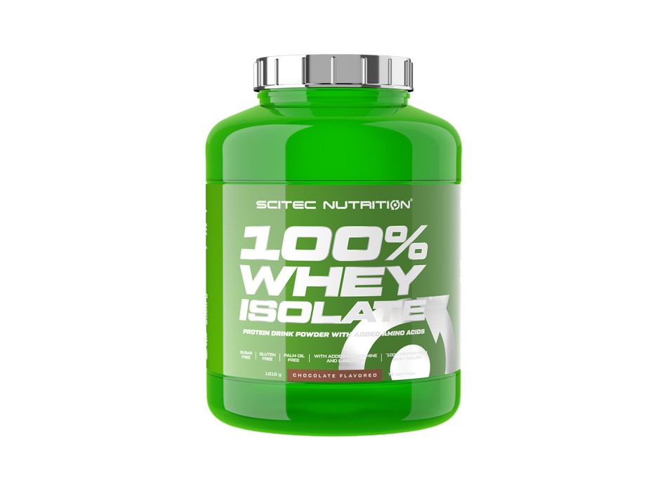 Barattolo 100% Whey Isolate Scitec Nutrition Cioccolato