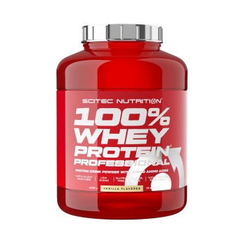 Barattolo 100% Whey Protein Scitec Nutrition 2,35kg Vaniglia