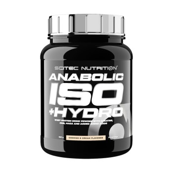 Barattolo Anabolic Iso+Hydro Scitec Nutrition Creatina HMB 920g Cookies & Cream