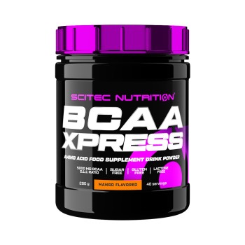 Barattolo BCAA Xpress Scitec Nutrition aminoacidi ramificati 280g Mango