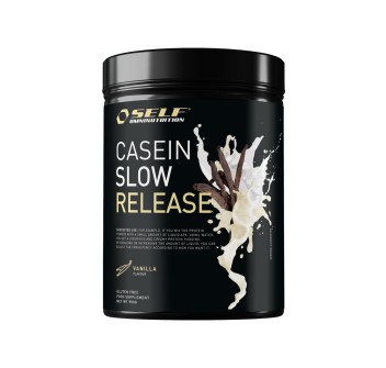 Barattolo Casein Slow Release Self Omninutrition proteine caseina 900g Vaniglia