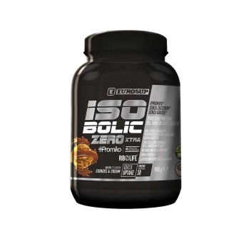 Barattolo Eurosup Isobolic Zero Xtra da 900g gusto cioccolato, proteine isolate 