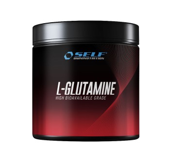 Barattolo Glutamine Self Omninutrition glutammina micronizzata 250g Neutro