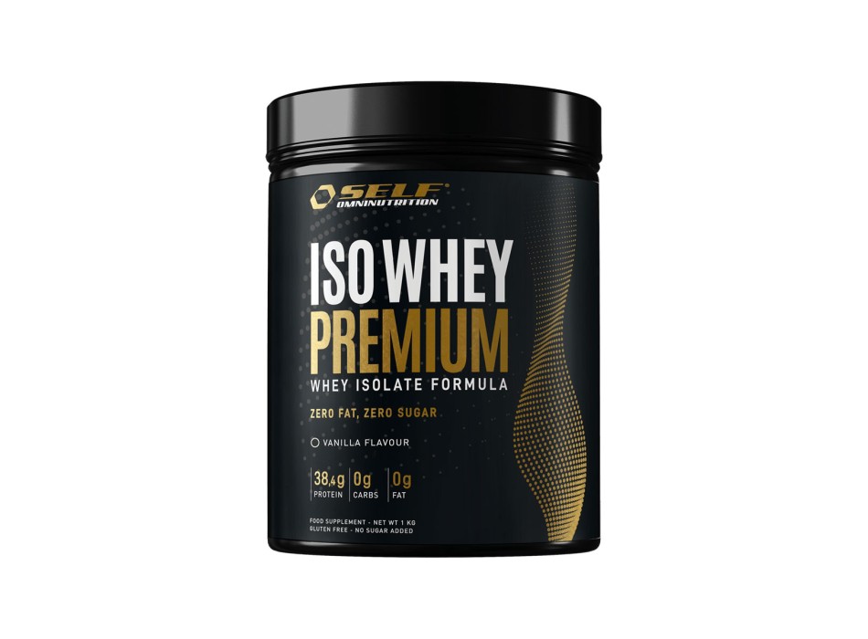 Barattolo Iso Whey Premium Self Omninutrition 1kg Vaniglia