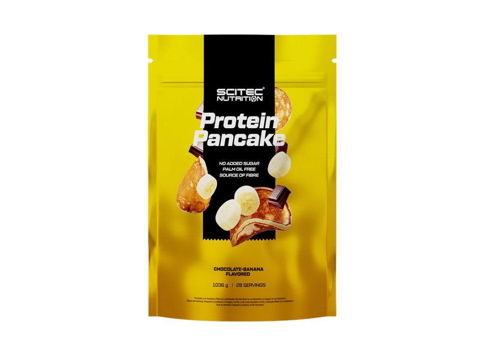 Barattolo Protein Pancake Scitec Nutrition 1.036kg Banana
