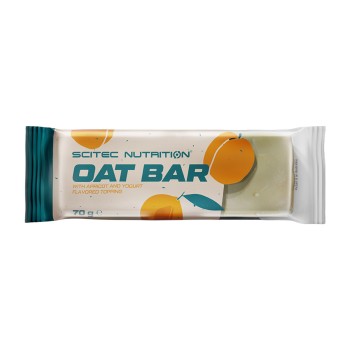 Barretta energetica Oat Bar Scitec Nutrition snack 70g Yogurt Albicocca