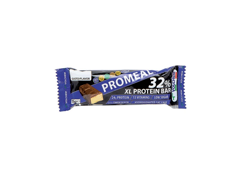 Barretta proteica formato grande Promeal XL 32 Volchem 75g Pistacchio
