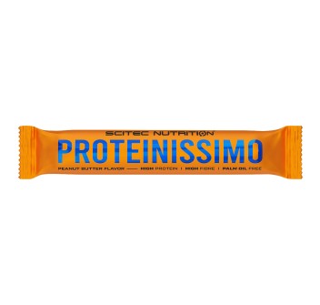 Barretta proteica Proteinissimo Scitec Nutrition snack 50g Burro d'Arachidi