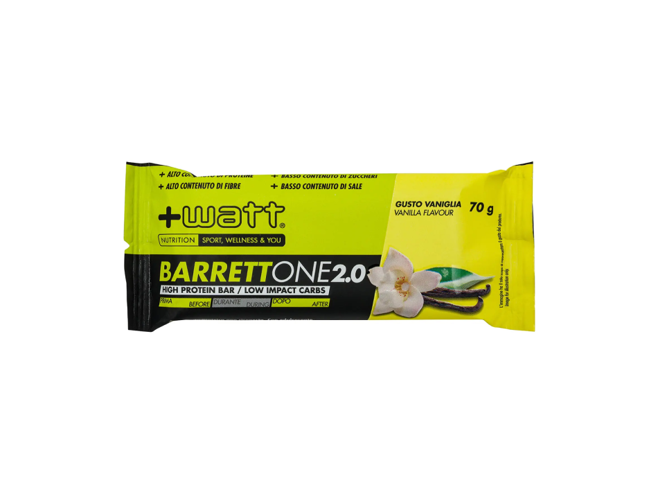 Barrettone 2.0 +Watt barretta proteica non ricoperta Vaniglia