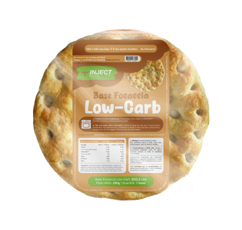Base Focaccia Low Carb Inject Nutrition base focaccia proteica carboidrati 220g