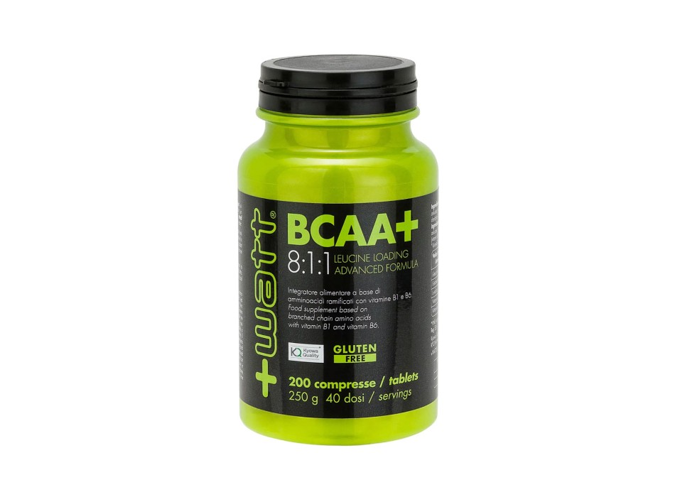 BCAA+ 8:1:1 200cpr +Watt aminoacidi ramificati compresse