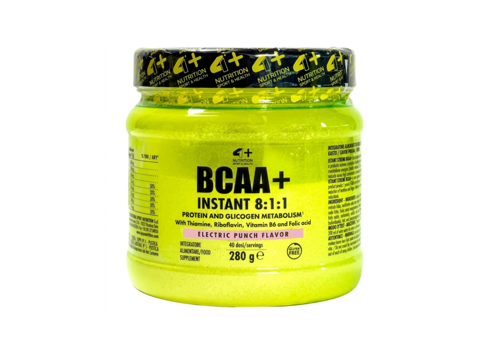BCAA+ Instant 8:1:1 4+ Nutrition 280gr Electric Punch 
