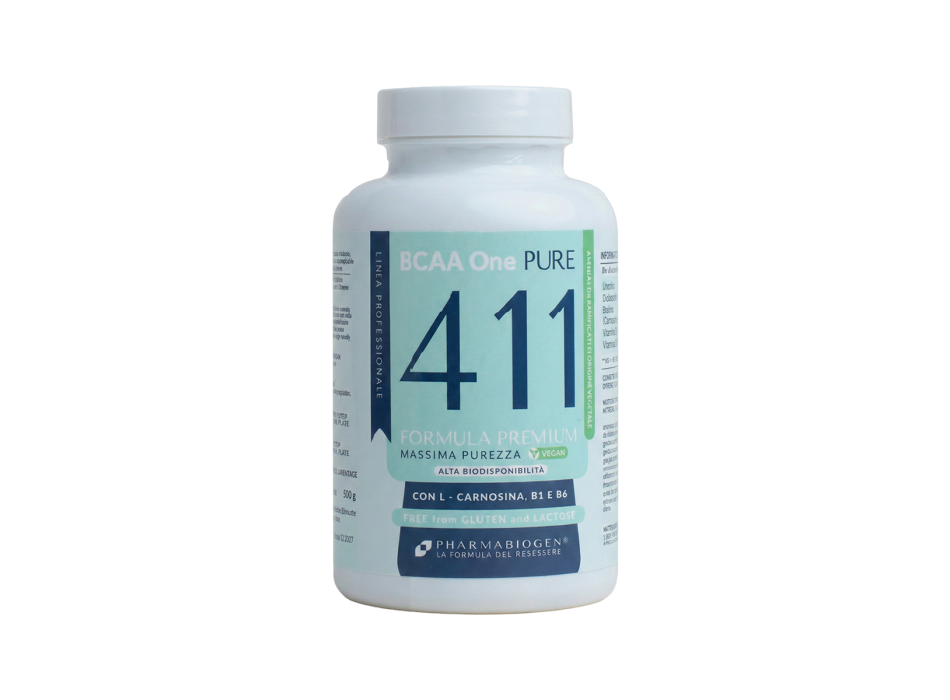BCAA One Pure Pharmabiogen aminoacidi ramificati 4:1:1 150 compresse