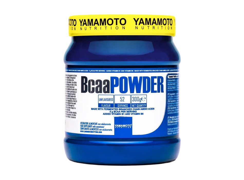 BCAA Powder Yamamoto Nutrition aminoacidi ramificati 2:1:1 polvere 300g Neutro