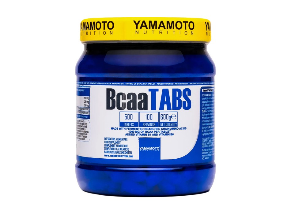 BCAA Tabs Yamamoto Nutrition integratore aminoacidi ramificati 2:1:1 500 cpr