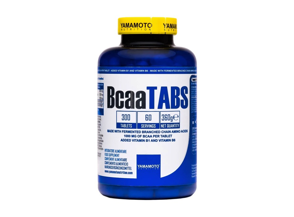 BCAA Tabs Yamamoto Nutrition integratore amminoacidi ramificati 2:1:1 300 cpr