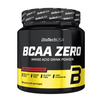 BCAA Zero BioTechUSA integratore aminoacidi ramificati recupero anguria