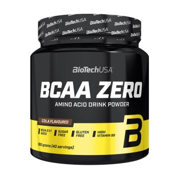 BCAA Zero BioTechUSA integratore aminoacidi ramificati recupero coca cola