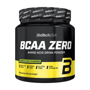 BCAA Zero BioTechUSA integratore aminoacidi ramificati recupero mela verde