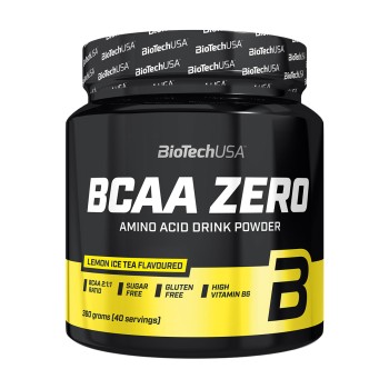 BCAA Zero BioTechUSA integratore aminoacidi ramificati recupero tè limone