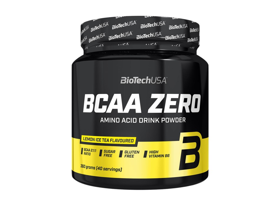 BCAA Zero BioTechUSA integratore aminoacidi ramificati recupero tè limone