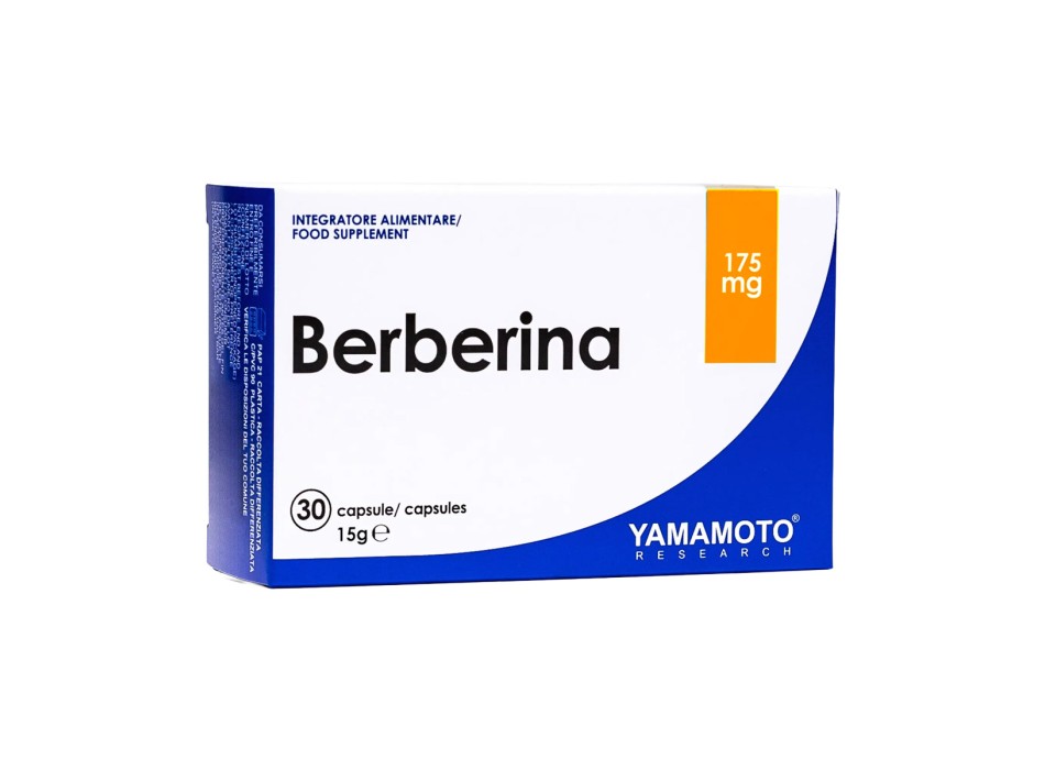 Berberina Yamamoto Nutrition integratore controllo glicemico colesterolo 30 caps