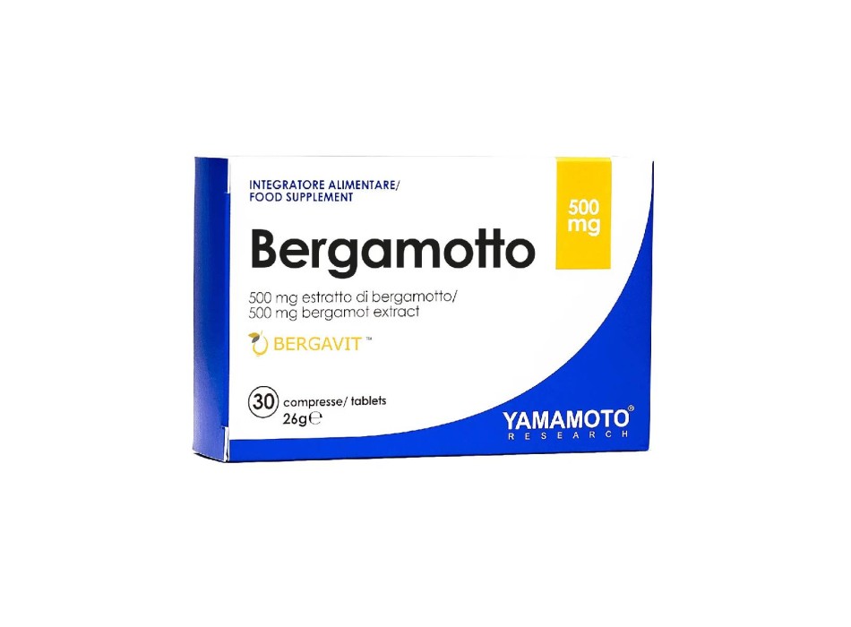 Bergamotto Yamamoto Nutrition integratore colesterolo trigliceridi 30 compresse 