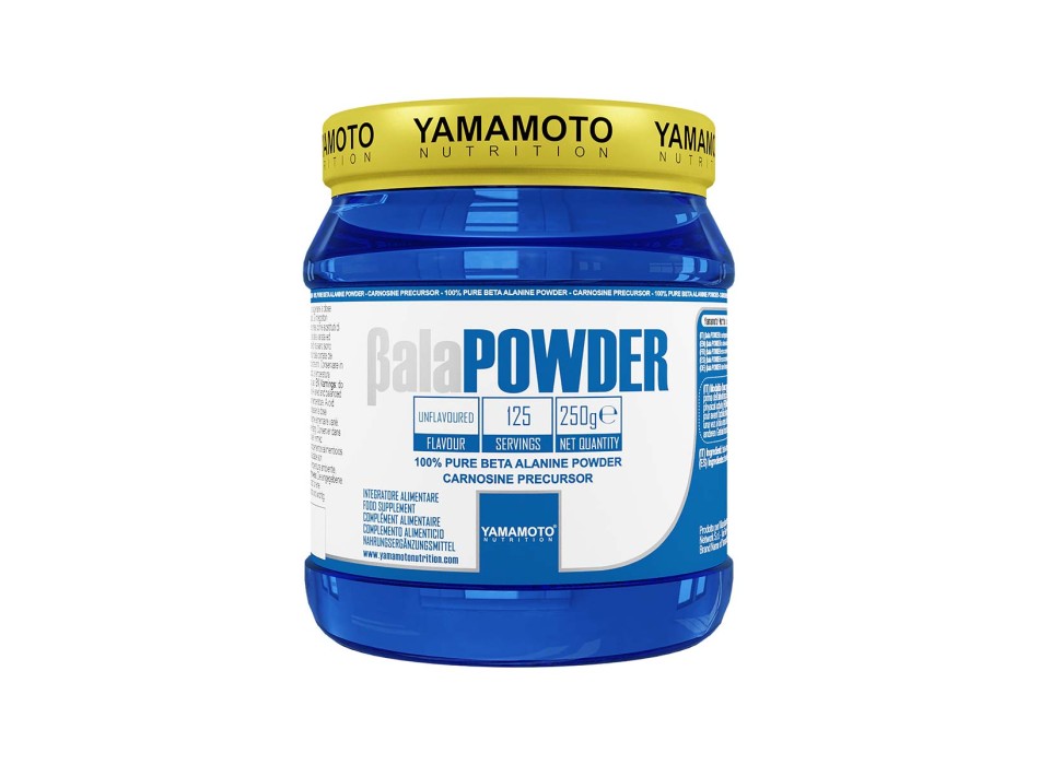 BETA-ALA POWDER - Integratore di Beta-alanina pura al 100% in polvere YAMAMOTO NUTRITION