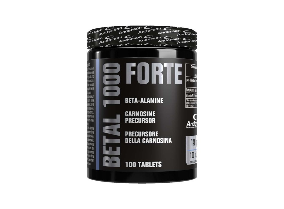 Betal 1000 Forte Anderson Research integratore beta alanina 100 compresse